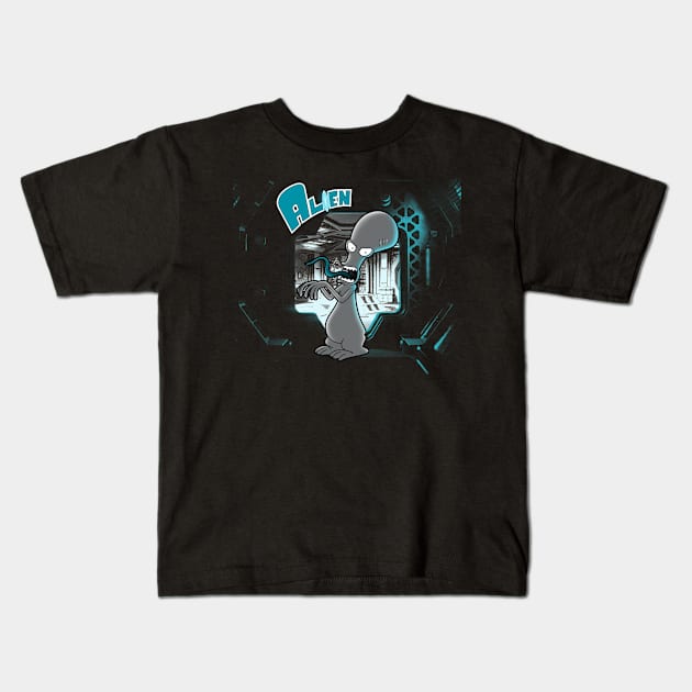 Alien Kids T-Shirt by se7te